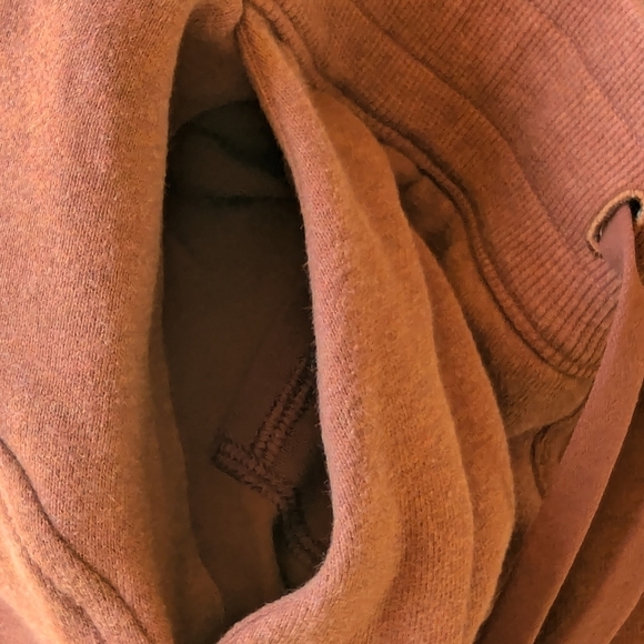 Lululemon Scuba Sweatpants High Rise Fleece Drawstring Jogger in Date Brown Sz 4 - Picture 12 of 14